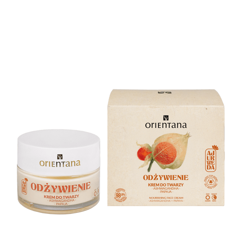 Odżywczy krem do twarzy Ashwagandha 40 ml Orientana