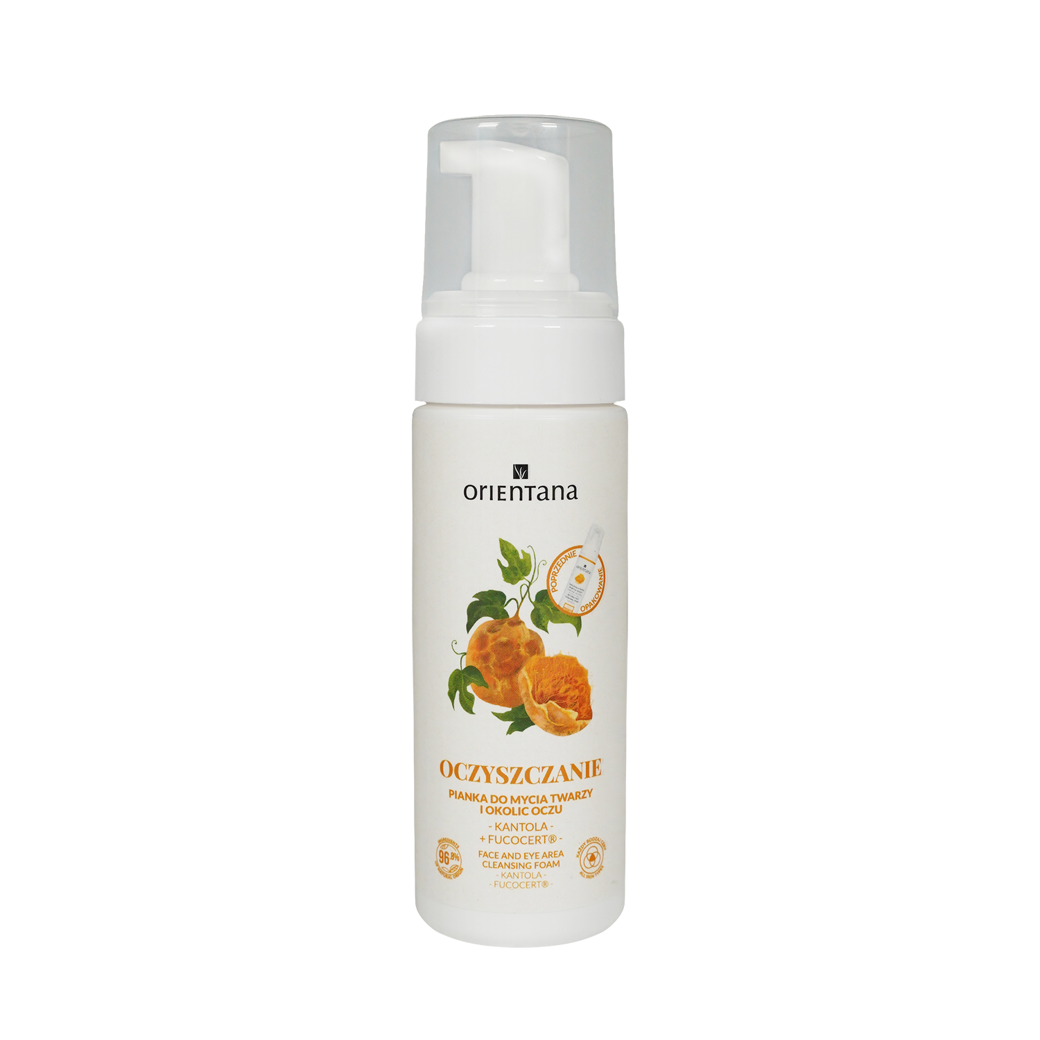 Pianka do mycia twarzy kantola 150 ml Orientana