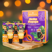 Zestaw Hello Papaja Orientana – rozświetlająca pielęgnacja skóry twarzy.