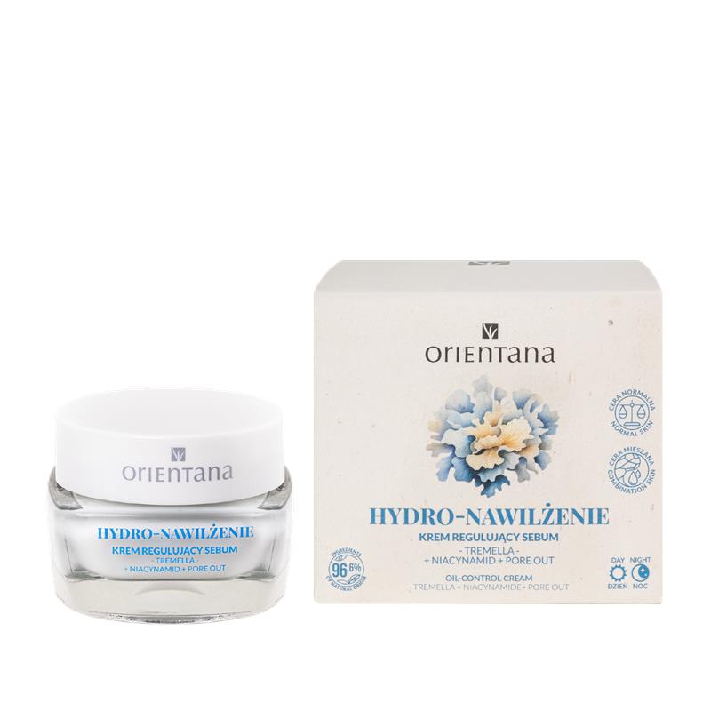Light cream for combination skin with tremella mushroom extract 50ml