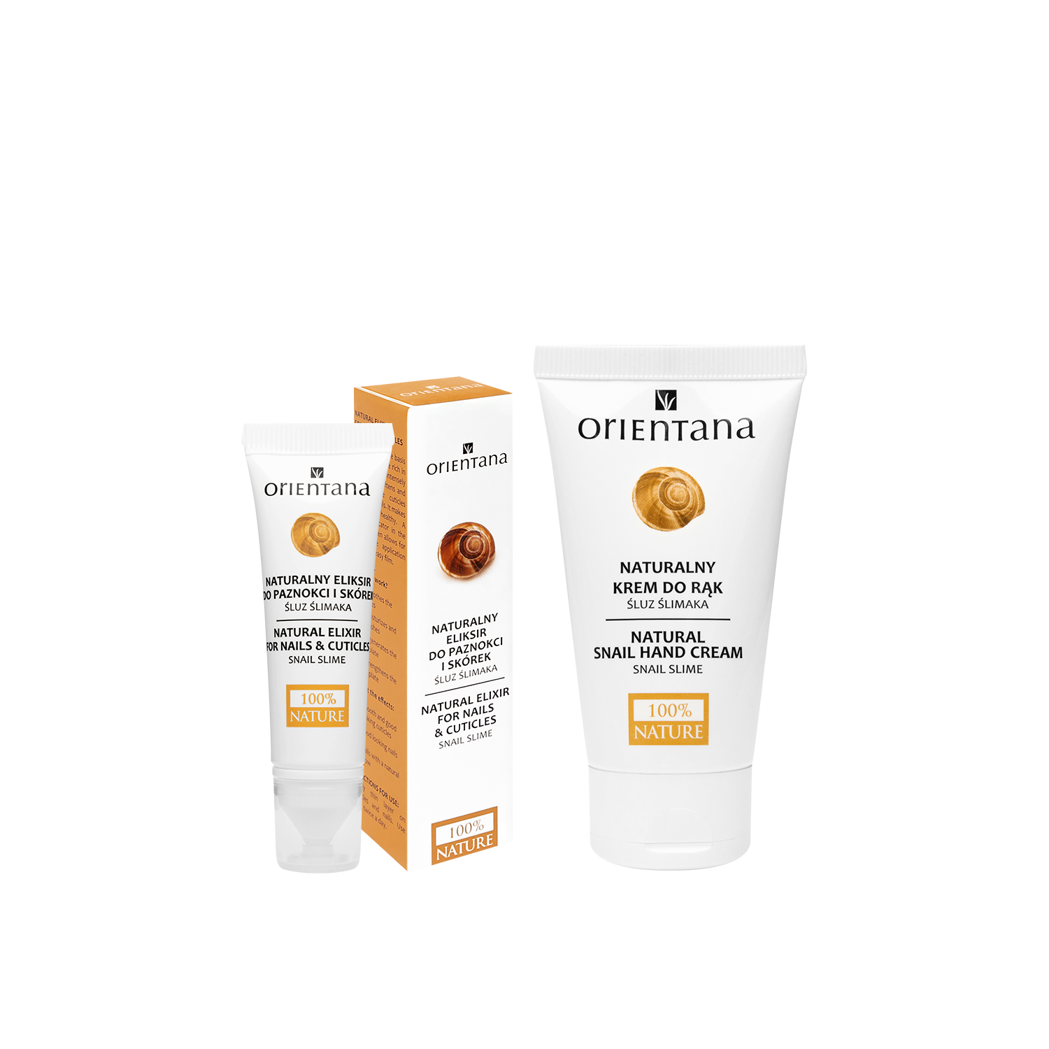 Beautiful hands set – 2 products with SNAIL SLIME