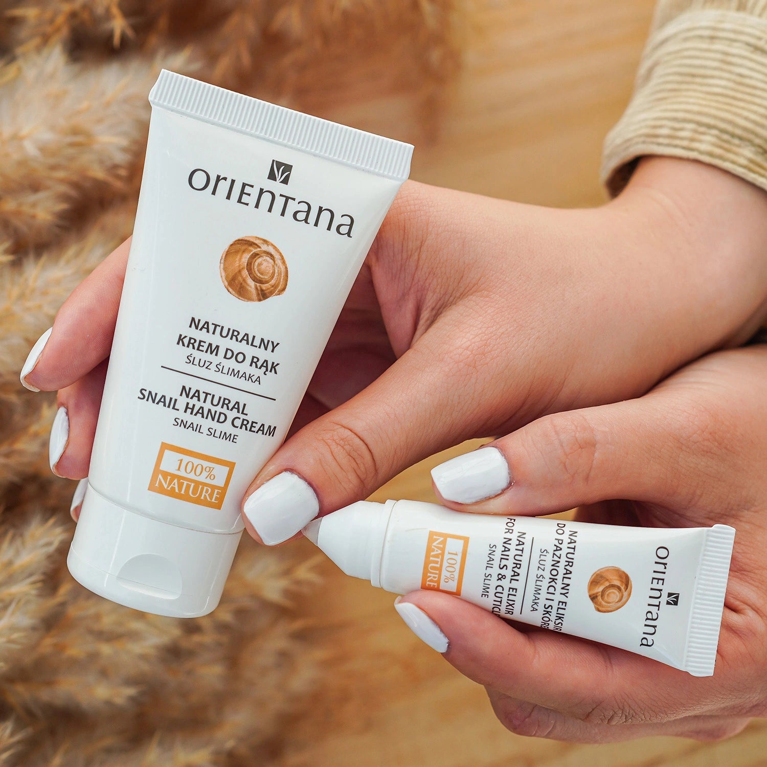 Beautiful hands set – 2 products with SNAIL SLIME