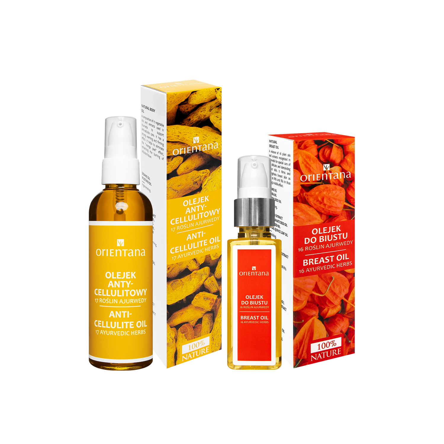 Beautiful body set – 2 products based on AYURVEDIC plants