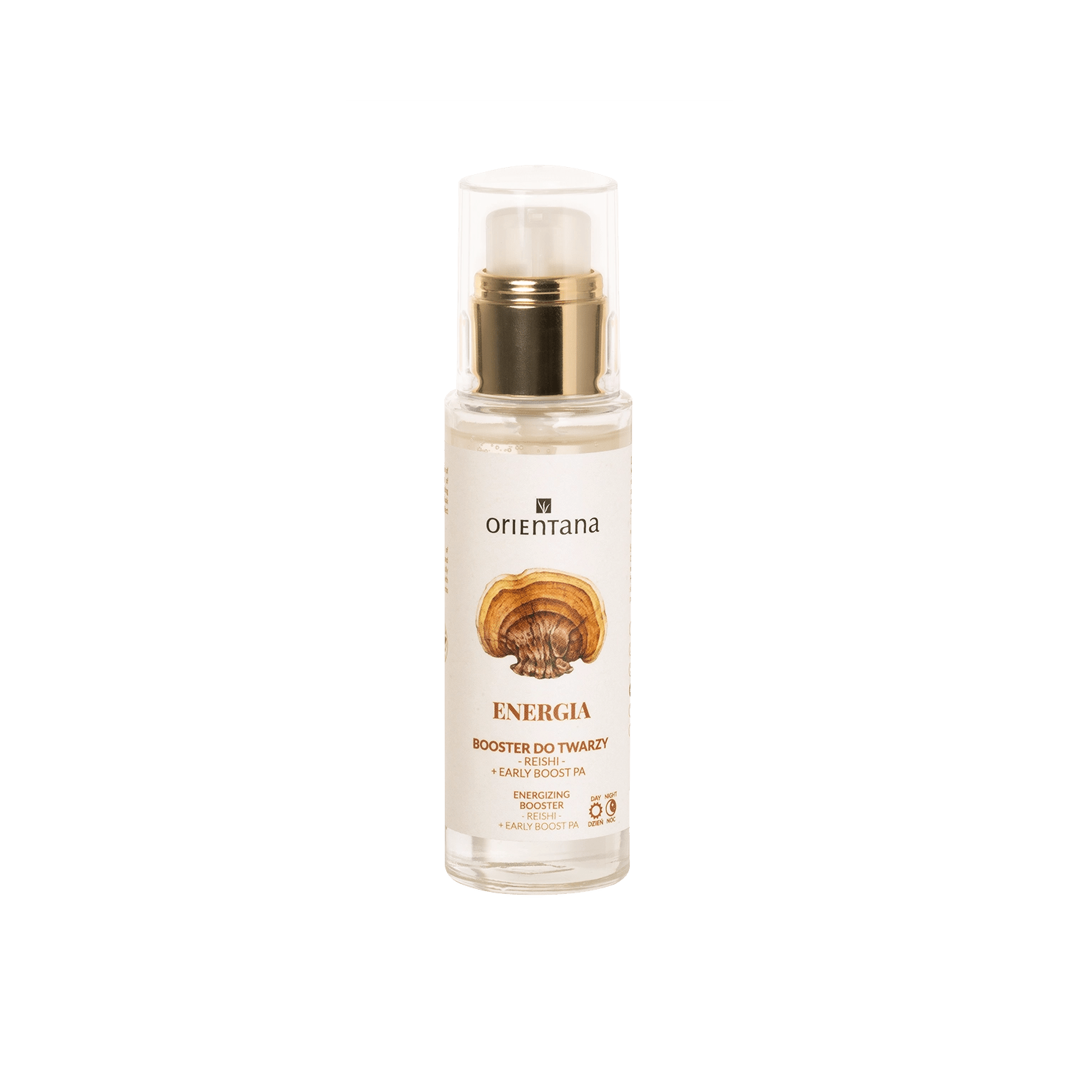 Booster energetyzujący REISHI i CZERWONA ALGA na dzień 30 ml - Orientana