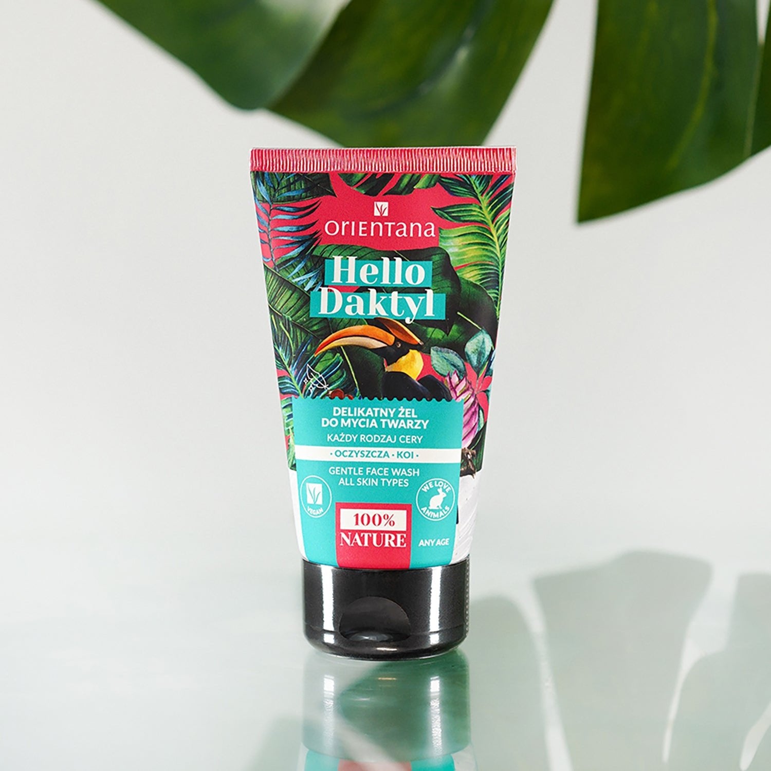 Delikatny żel do mycia twarzy Hello Daktyl 125 ml - Orientana
