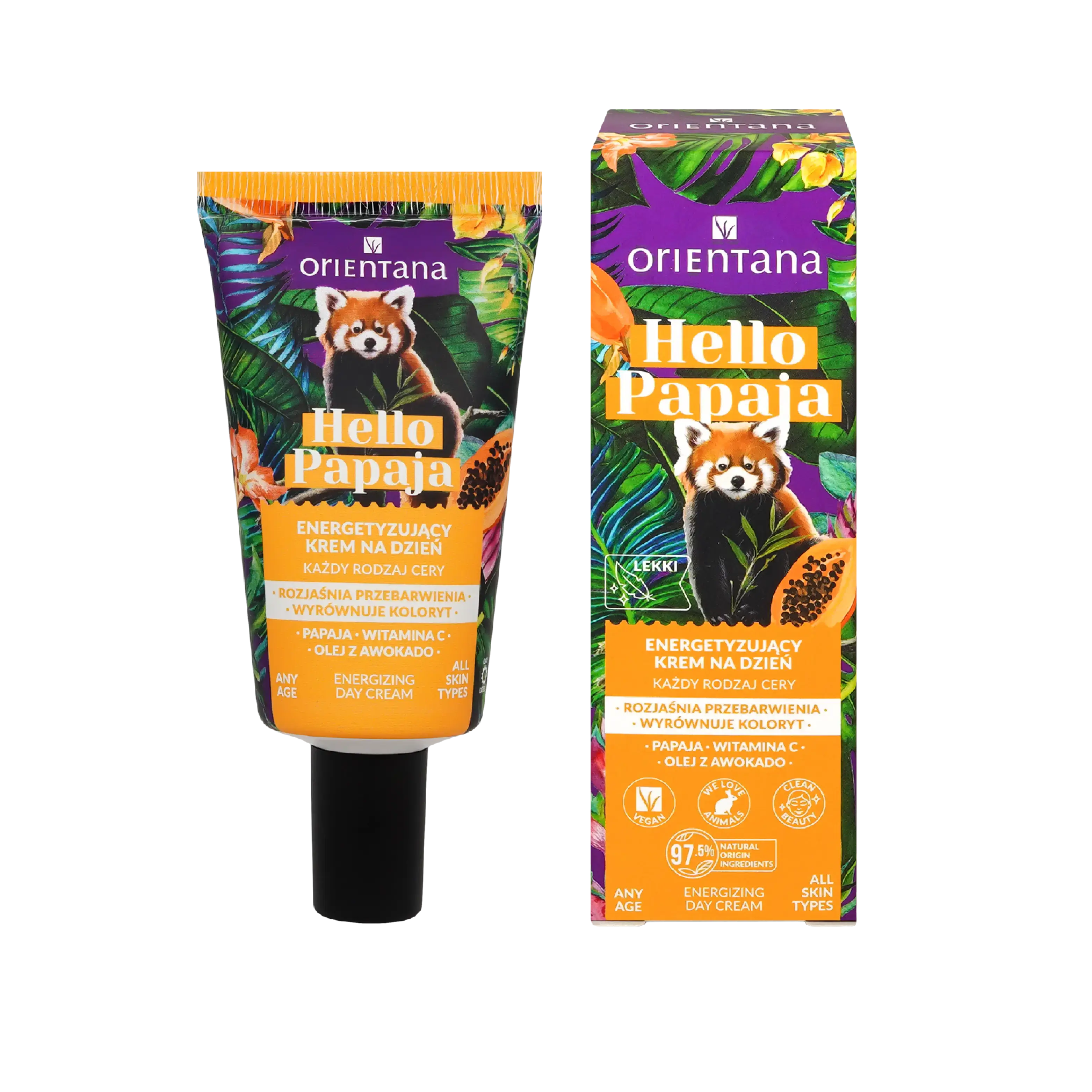 Energetyzujący krem z WITAMINĄ C 40 ml - Orientana