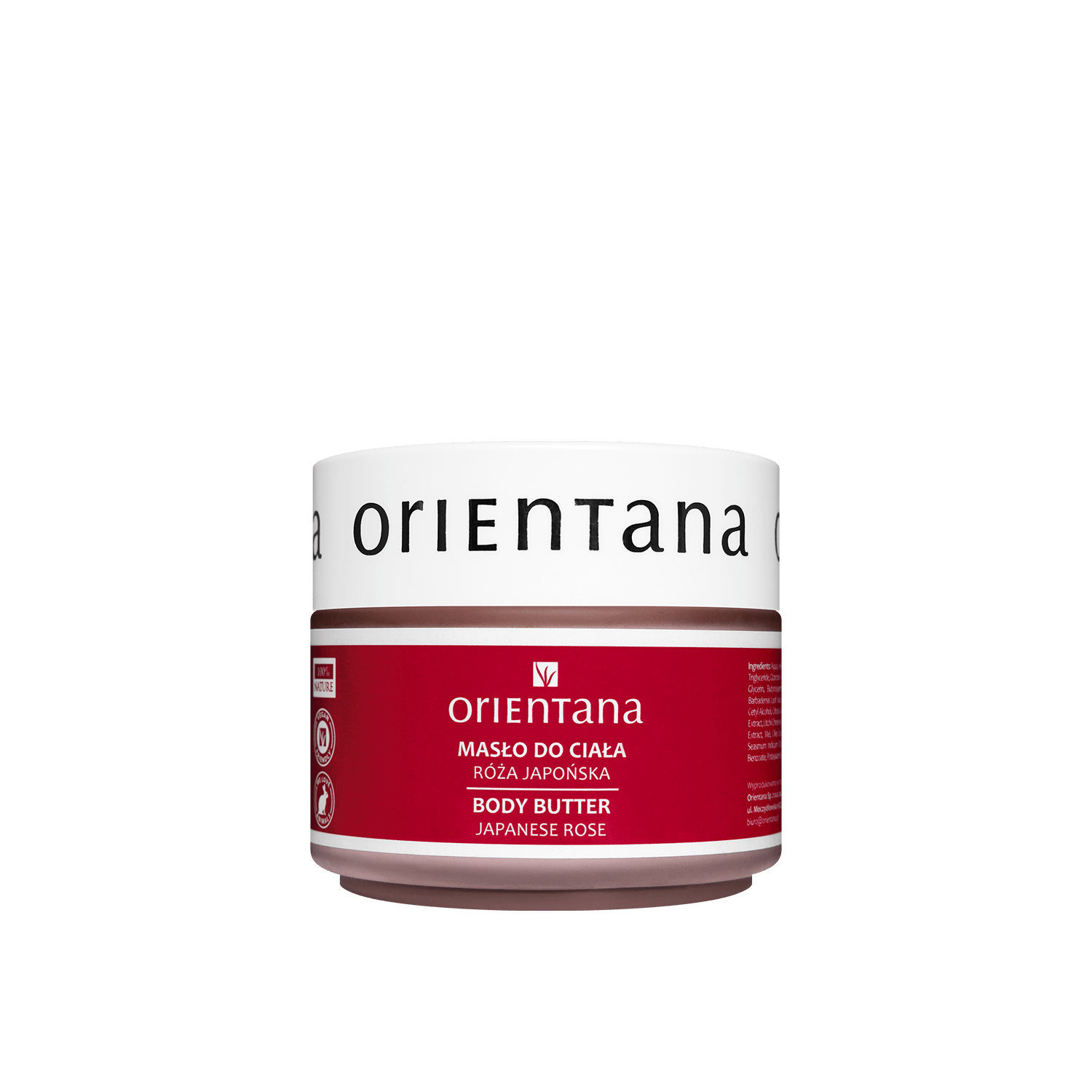 Masło do ciała RÓŻA JAPOŃSKA 100 g - Orientana