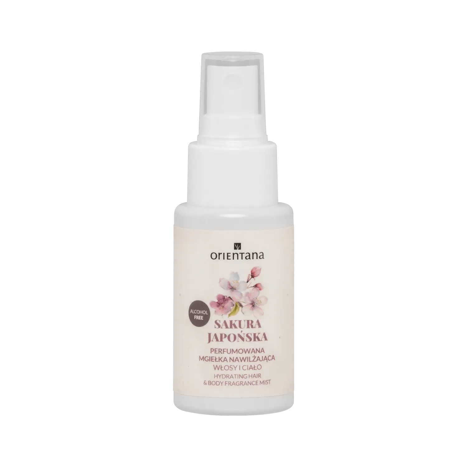 Mgiełka Sakura Japońska do włosów i ciała 50 ml - Orientana