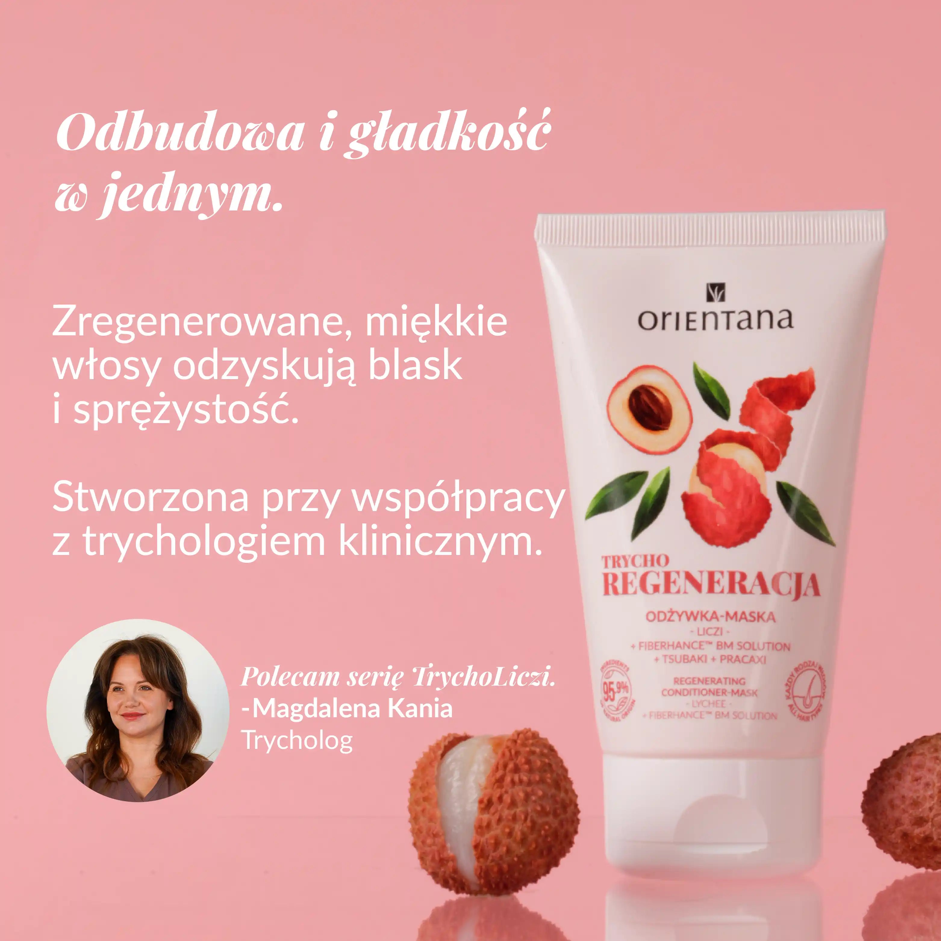 Trychologiczna odżywka-maska do włosów regenerująca fiberHance™ bm solution tsubaki pracaxi 125 ml